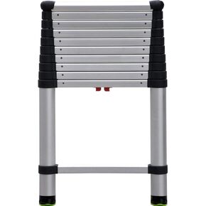 Telesteps 1600E Fully Automatic Telescoping Ladder, with Patented One-Touch Release, OSHA Compliant 12.5 ft Extended Height, Up to 16 ft Reach May be Possible, Telescoping Extension Ladder