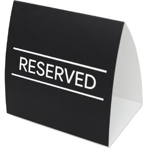 VIP Table Sign 10 Pack | Reserved Table Tent Night Club Signs for Bottle Service, Parties, Events