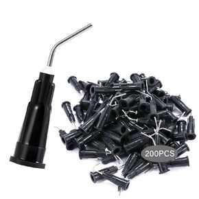100pcs Blue/Orange 10:1 High Performance Dental Impression Mixing Tips, HP T-Style Tips (10:1 Blue&Orange Long)