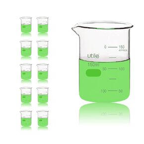 Lab Beaker Tongs, Made of Mild Steel, with Chrome Plated Surface and Blue PVC Overmolding Cover, Laboratory Clamps for 50ML-2000ML Beakers, 4030.0903.1