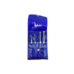 Shars 1/8" to 1/2" Half Ball Small Hole Gage Set 4 PCS 303-4601 ![