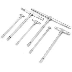 مجموعة قياس تلسكوبي، 6 قطع/مجموعة قياس تلسكوبي 8-150 ملم أدوات قياس القطر الداخلي قابلة للتعديل in Kuwait