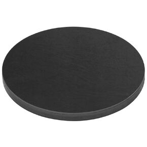 eoere 2 PCS 6" Round Weldable Heavy Duty Steel Sheet Base Plate Flat Backing Plate Disks, Flat Disc Shaped Base Plate Sheet Weld Tabs, Thick 5/16"(7.5mm)