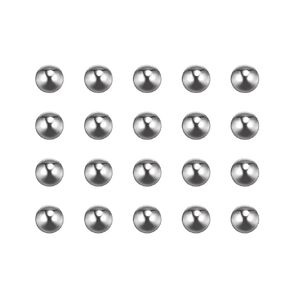 uxcell 50pcs 9mm 201 Stainless Steel Bearing Balls G200 Precision