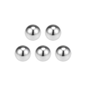 uxcell 20mm Bearing Balls 304 Stainless Steel G100 Precision Balls 5pcs