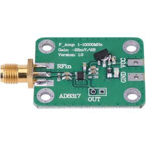 RF Logarithmic Detector, 1M-10000MHz AD8317 Radio Frequency Logarithmic Detector Power Meter, for RF Power Detection/Radio Frequency Detection