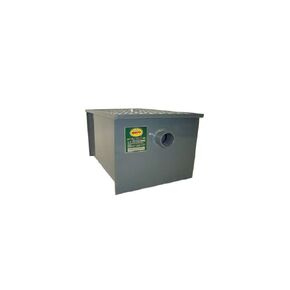 John Boos GT-40 Carbon Steel Grease Interceptor, 22.5" Long by 15" Tall by 16" Wide, 40 lbs Grease Capacity