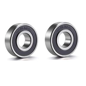 6203-RS Sealed Bearing - 17x40x12 - Lubricated - Chrome Steel (4 PCS)