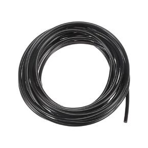 Polyurethane Round Belts 2mm Dia 16.4ft(5 Meters) Length Smooth Surface PU Urethane Belt for Drive Transmission, White
