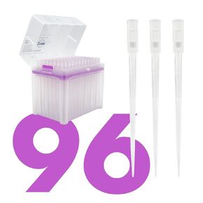 10mL Universal Racked Laboratory Pipette Tips, Sterile Dnase/Rnase Free, Pyrogen Safe [10mL, Non-Filtered, 24 Tips]