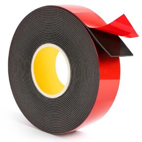 EMITEVER Double Sided Adhesive Tape Heavy Duty, Acrylic Foam Mounting 16.4FT X 1IN, Waterproof & Strong Double Stick, Strip Tape for Home Office Decor