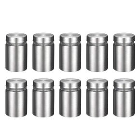 uxcell 1/2 Dia x 3-1/8"(12x80mm) Standoff Screws Wall Mount Sign Holders Acrylic Glass Nails 10pcs