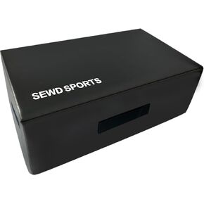 Pilates Sitting Box for Pilates Reformer by SEWD - Pilates Equipment for Home Gym and Professional Studio Use, Pilates Reformer Accessory for Pilates Exercises