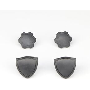 Football Visor Clips Replacement for Football Visor Helmet Clips - Universal Fit (1 Pair)