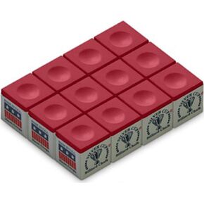 Imperial Silver Cup SC-12-RED Chalk Dozen Box, Red