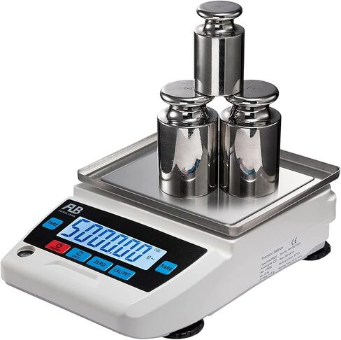 Lab Scale 5000g 0.01g Digital Precision Analytical Balance DWT Unit 10mg High Precision Electronic Balance Jewelry Scale Kitchen Scale Scientific Scale Balance in Saudi Arabia