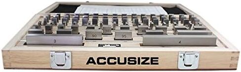 مجموعة قوالب قياس فولاذية دقيقة من 81 قطعة من Accusize Industrial Tools، دقة من الدرجة B، مقاومة للتآكل، P900-S581 in Saudi Arabia