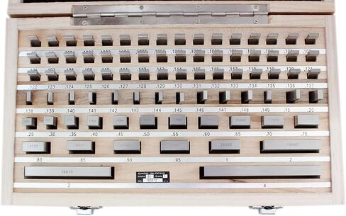 مجموعة قوالب قياس فولاذية دقيقة من 81 قطعة من Accusize Industrial Tools، دقة من الدرجة B، مقاومة للتآكل، P900-S581 in Saudi Arabia