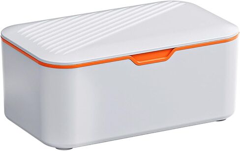 Face Mask Dispenser Box Holder Storage Box. High Clarity Mask Case With Cover For Storing And Dispensing Personal Face Masks (Clear) in Saudi Arabia