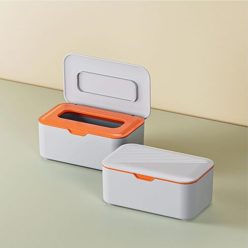 Face Mask Dispenser Box Holder Storage Box. High Clarity Mask Case With Cover For Storing And Dispensing Personal Face Masks (Clear) in Saudi Arabia