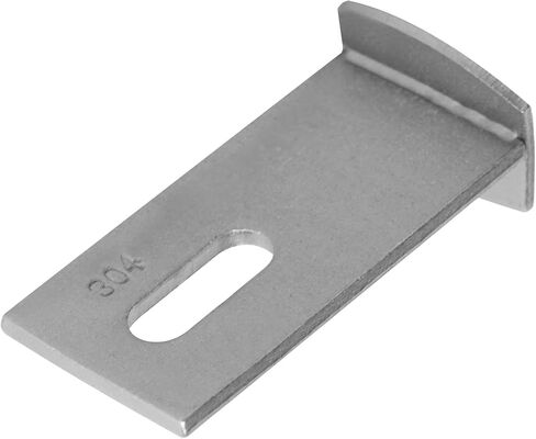 20 Pcs T Shape Welded Plate Strap, Welding Tee Joint Brackets, Stainless Steel 304 Right-Angle Bracket, 3-1/8″x1-5/8″ (Thickness 3.9mm) in Saudi Arabia