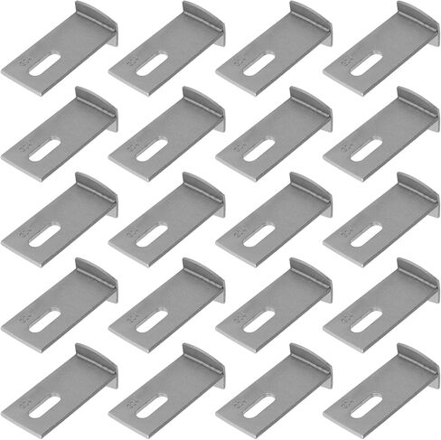 20 Pcs T Shape Welded Plate Strap, Welding Tee Joint Brackets, Stainless Steel 304 Right-Angle Bracket, 3-1/8″x1-5/8″ (Thickness 3.9mm) in Saudi Arabia