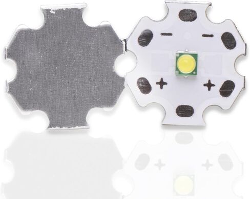 5 قطع من رقاقة LED عالية الطاقة 3535 SMD 3 وات تنبعث منها الأشعة تحت الحمراء مع لوحة ألومنيوم 20 مم قاعدة PCB نجمة بالوعة الحرارة لجهاز إرسال الأشعة تحت الحمراء (120 درجة، IR 1050-1055 نانومتر، تيار مستمر 1.4-1.6 فولت، 700 مللي أمبير، شريحة 42 مل) in Saudi Arabia
