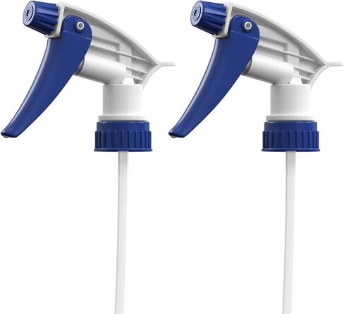 رشاشات بديلة Bar5F مكونة من قطعتين لزجاجات 16 أونصة أو 24 أونصة أو 32 أونصة، مقاومة للماء والمواد الكيميائية (عبوة من قطعتين، سلسلة T (أزرق)) in Kuwait