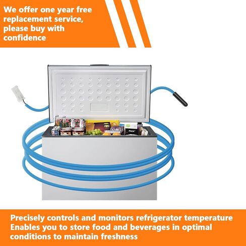 337-60406-02 Coil Temperature Sensor Blue 74" 360Free Replacement in Days in Kuwait