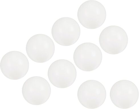 10pcs Precision Balls - [7mm] PA Nylon for Bearings Valves Use, Solid in Saudi Arabia