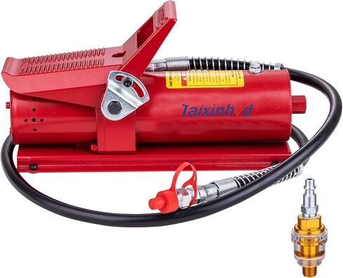 Taixinhyd Air Hydraulic Pump 10,000 PSI 10 Ton Porta Power Hydraulic Air Foot Pump Control Lift with Air Line Lubricator Hose in Saudi Arabia
