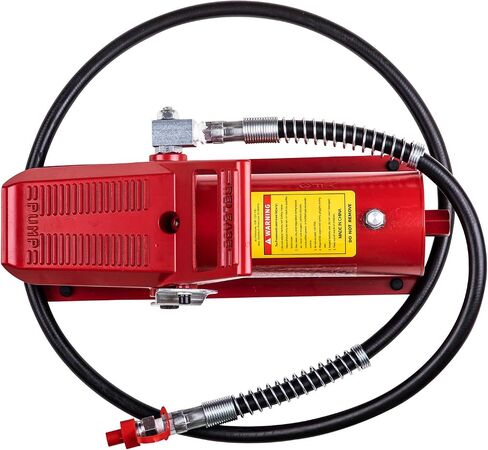 Taixinhyd Air Hydraulic Pump 10,000 PSI 10 Ton Porta Power Hydraulic Air Foot Pump Control Lift with Air Line Lubricator Hose in Saudi Arabia