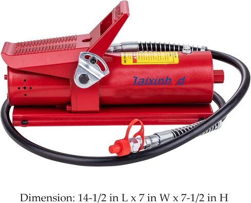 Taixinhyd Air Hydraulic Pump 10,000 PSI 10 Ton Porta Power Hydraulic Air Foot Pump Control Lift with Air Line Lubricator Hose in Saudi Arabia