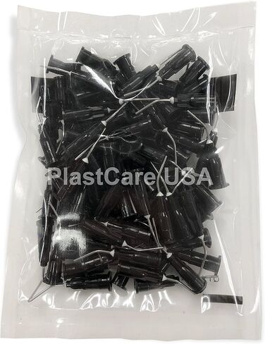 200 18 Gauge Pink Dental Pre Bent Flow Dispensing Needle Etch Tips, 2 Bags in Saudi Arabia