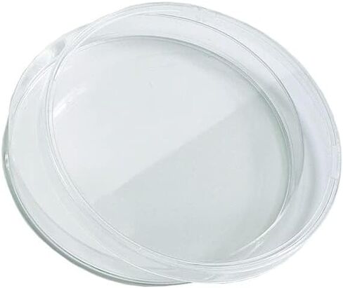 United Scientific 10 Pack Sterile Thick Plastic Petri Dishes with Lid, 90mm Dia x 15mm, Designed for use in Laboratories, Home, and Classrooms in Saudi Arabia