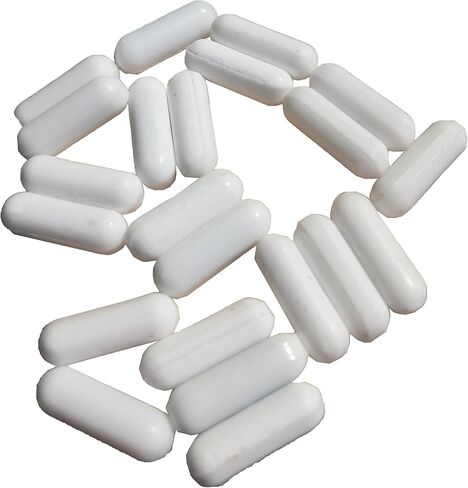 محرك مغناطيسي قضيب تحريك خلاط مغناطيسي PTFE (5 × 15 ملم، شكل اسطوانة، 10 قطع) in Kuwait