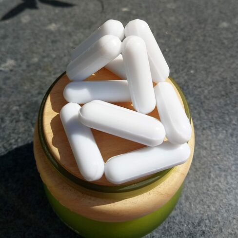 محرك مغناطيسي قضيب تحريك خلاط مغناطيسي PTFE (5 × 15 ملم، شكل اسطوانة، 10 قطع) in Kuwait