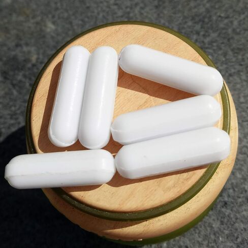 محرك مغناطيسي قضيب تحريك خلاط مغناطيسي PTFE (5 × 15 ملم، شكل اسطوانة، 10 قطع) in Kuwait