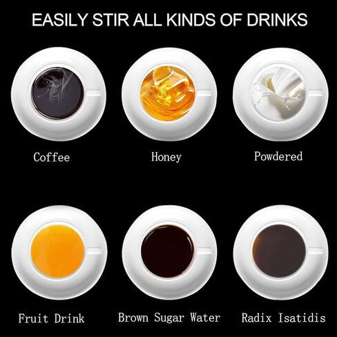 قضيب تحريك مغناطيسي من الفولاذ المقاوم للصدأ قضيب تحريك مغناطيسي ذاتي التحريك القدح بار خلط ذاتي لكوب القهوة مغناطيس مناسب لكوب التحريك الذاتي (قطعتان) in Kuwait