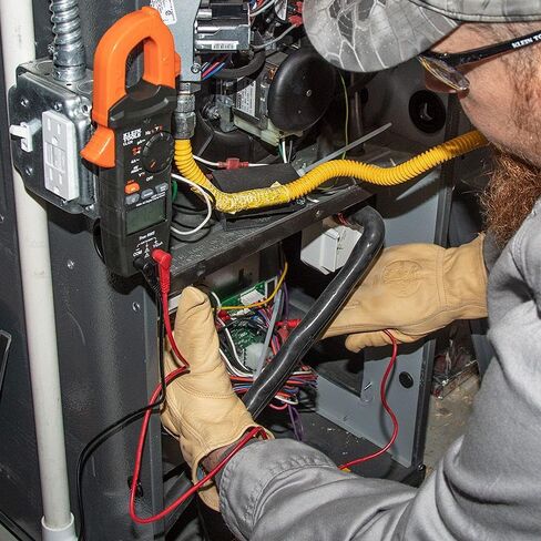 Klein Tools CL320 Digital Clamp Meter, HVAC AC Auto-ranging 400A, AC/DC Voltage, TRMS, DC Microamps, Resistance, Frequency, NCVT, Temp, More in Saudi Arabia