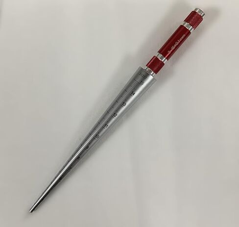 Hole Tapered Ruler, Calliper Gauge，Wide Application Taper Aperture Gauge,Round Hole Measuremen,Aperture Tester(0.1-5MM) in Kuwait