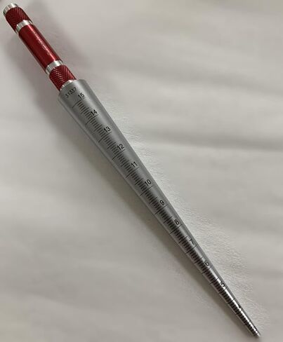 Hole Tapered Ruler, Calliper Gauge，Wide Application Taper Aperture Gauge,Round Hole Measuremen,Aperture Tester(0.1-5MM) in Kuwait