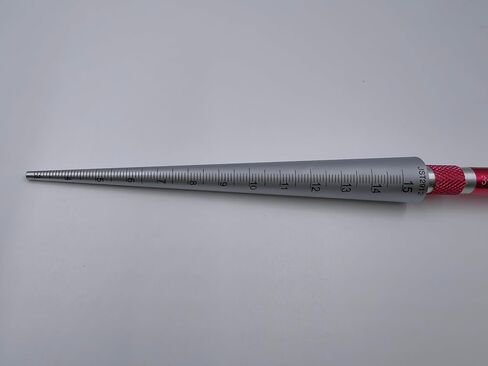 Hole Tapered Ruler, Calliper Gauge，Wide Application Taper Aperture Gauge,Round Hole Measuremen,Aperture Tester(0.1-5MM) in Kuwait