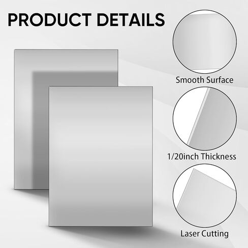 4 قطعة 18 مقياس لوحة معدنية 9 "x 12" صفائح الفولاذ المعدنية المدرفلة على البارد ألواح فولاذية قابلة للحام الصفائح المعدنية للحام الصناعية لتقوم بها بنفسك الاستخدام in Kuwait