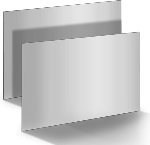 2 قطعة 18 مقياس لوحة معدنية 16 "x 12" صفائح الفولاذ المعدنية المدرفلة على البارد ألواح فولاذية قابلة للحام الصفائح المعدنية للحام الصناعية لتقوم بها بنفسك الاستخدام in Kuwait