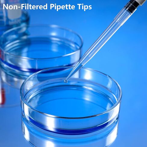 Pipette Tips Universal Non-Filter Pipettor Tips 1000ul with Box DNase/RNase Free 96 Tips/Rack Pk x 10 Racks (960 Tips) in Kuwait