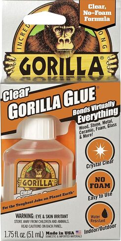 Gorilla Clear Glue, 1.75 ounce Bottle, Clear (Pack of 1) in Saudi Arabia