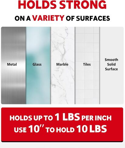 HitLights Double Sided Tape Heavy Duty, Waterproof Adhesive Mounting Tape, Strong Double Stick Foam Tape for Walls Poster Automotive Outdoor Home, 1/2 in x 600 in in Saudi Arabia