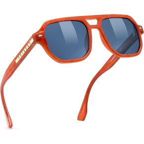 FEISEDY Polarized Aviator Sunglasses Men Women, Retro 70s Style Design - UV400 Protection, Driving & Daily Wear B0203 in Saudi Arabia