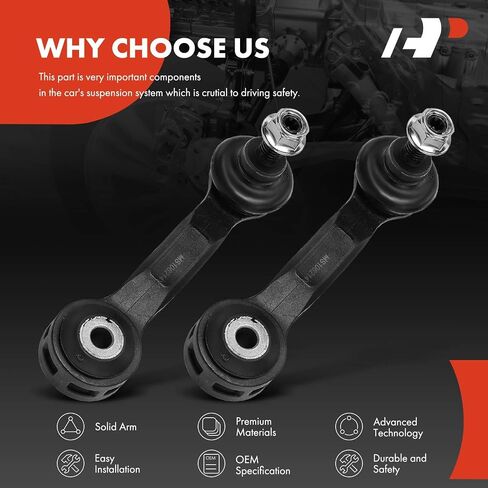 A-Premium 2 X REAL SWAY BAR LINKS BAR BAR ، متوافقة مع Mini Cooper 2014-2020 ، Cooper Countryman 2017-2020 ، Cooper Clubman 2016-2020 & BMW X1 2016-2021 ، X2 2018-2021 in Saudi Arabia